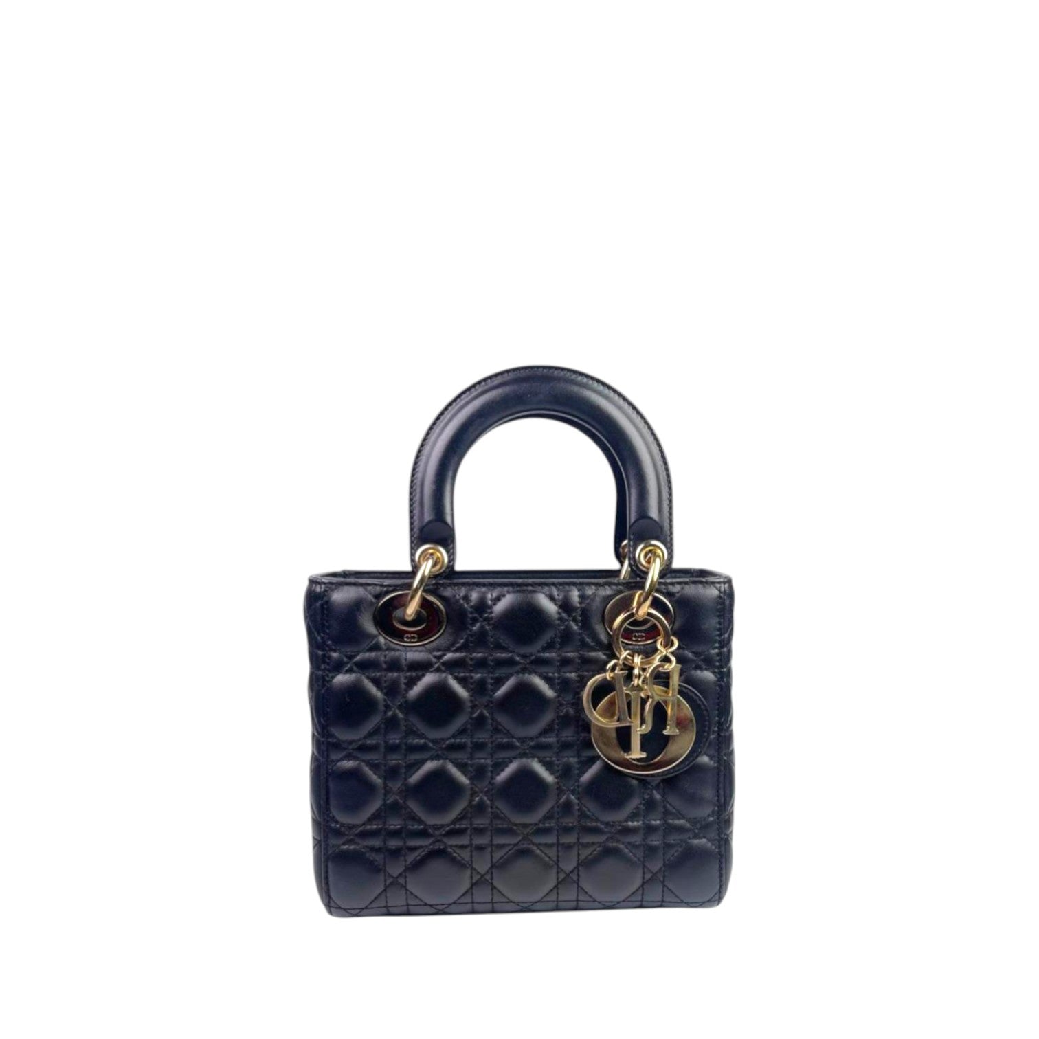 Lady Dior Small - Black GHW