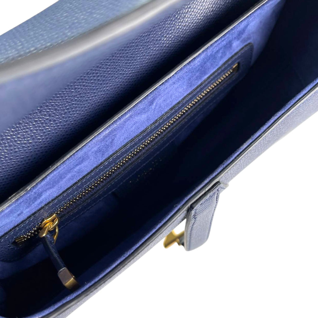 Dior Saddle Medium Navy Blue