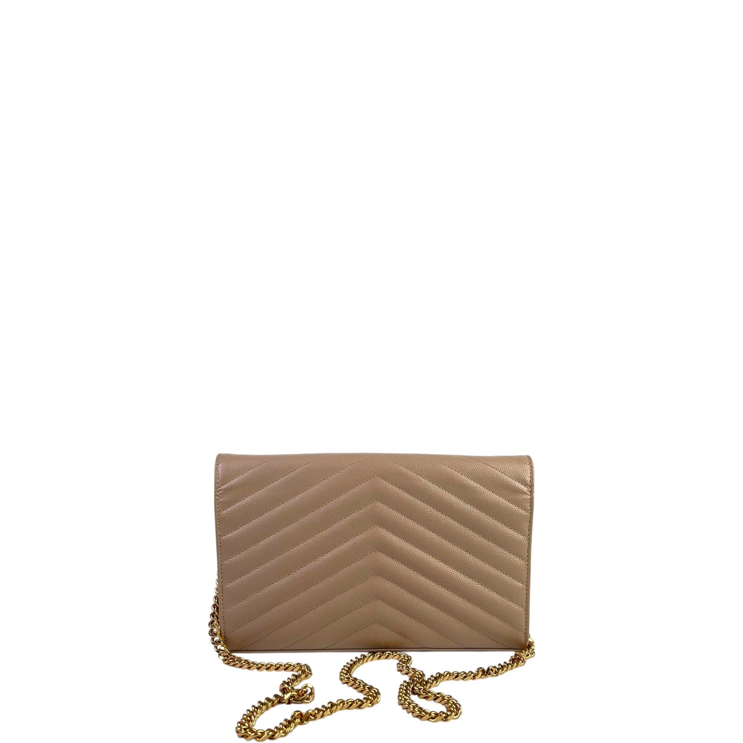 YSL Woc Medium Beige GHW