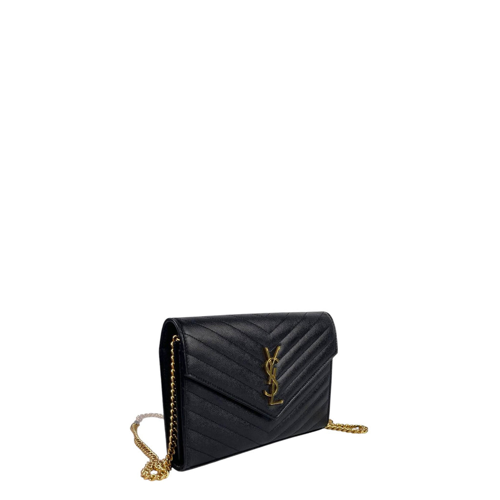 YSL Woc Medium Black GHW