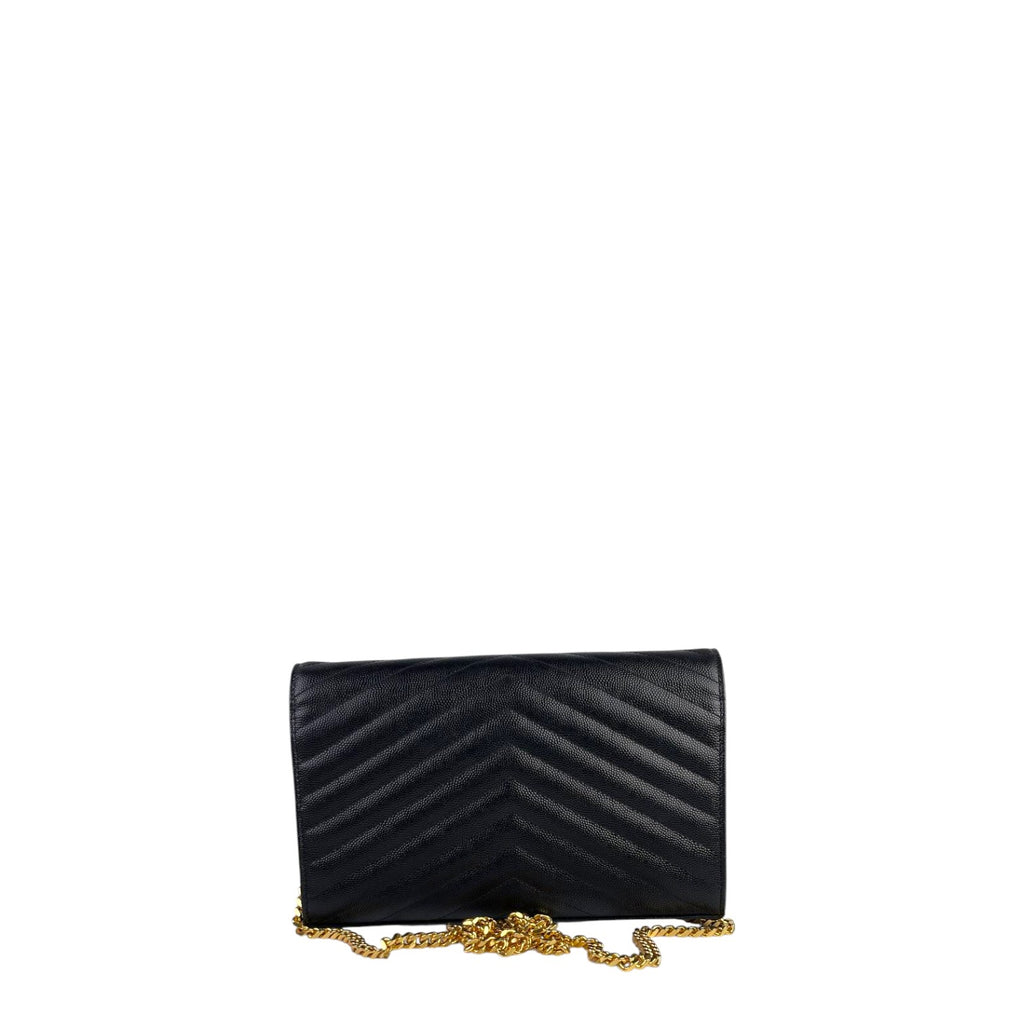 YSL Woc Medium Black GHW