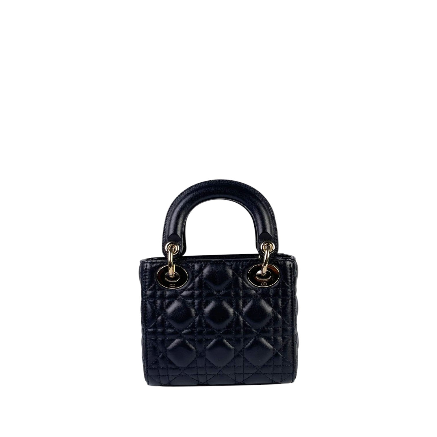 Lady Dior Mini Black GHW