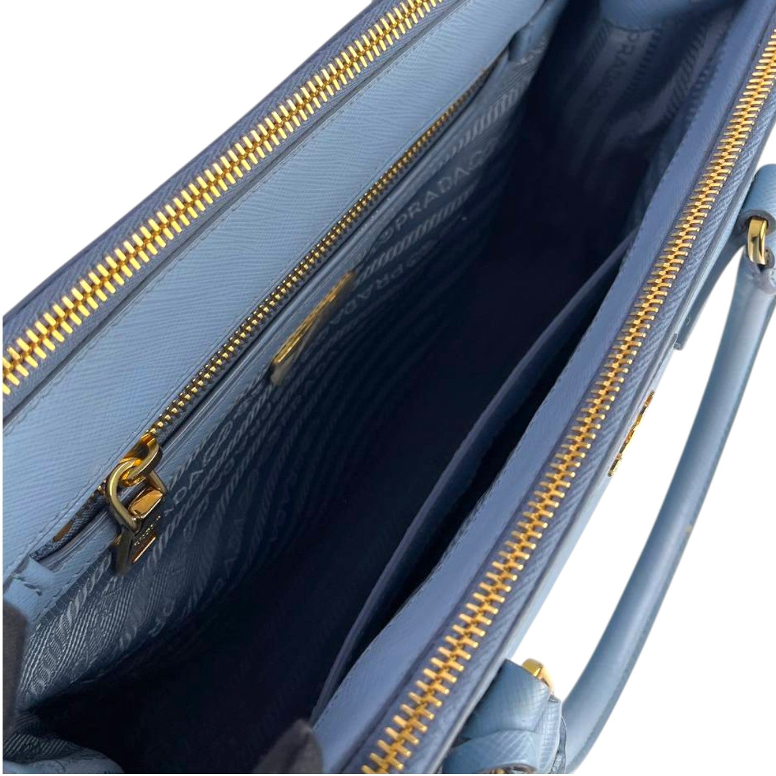 Prada Saffiano Baby Blue