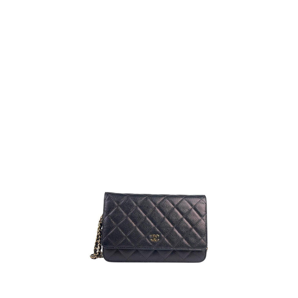 Chanel WOC Black GHW