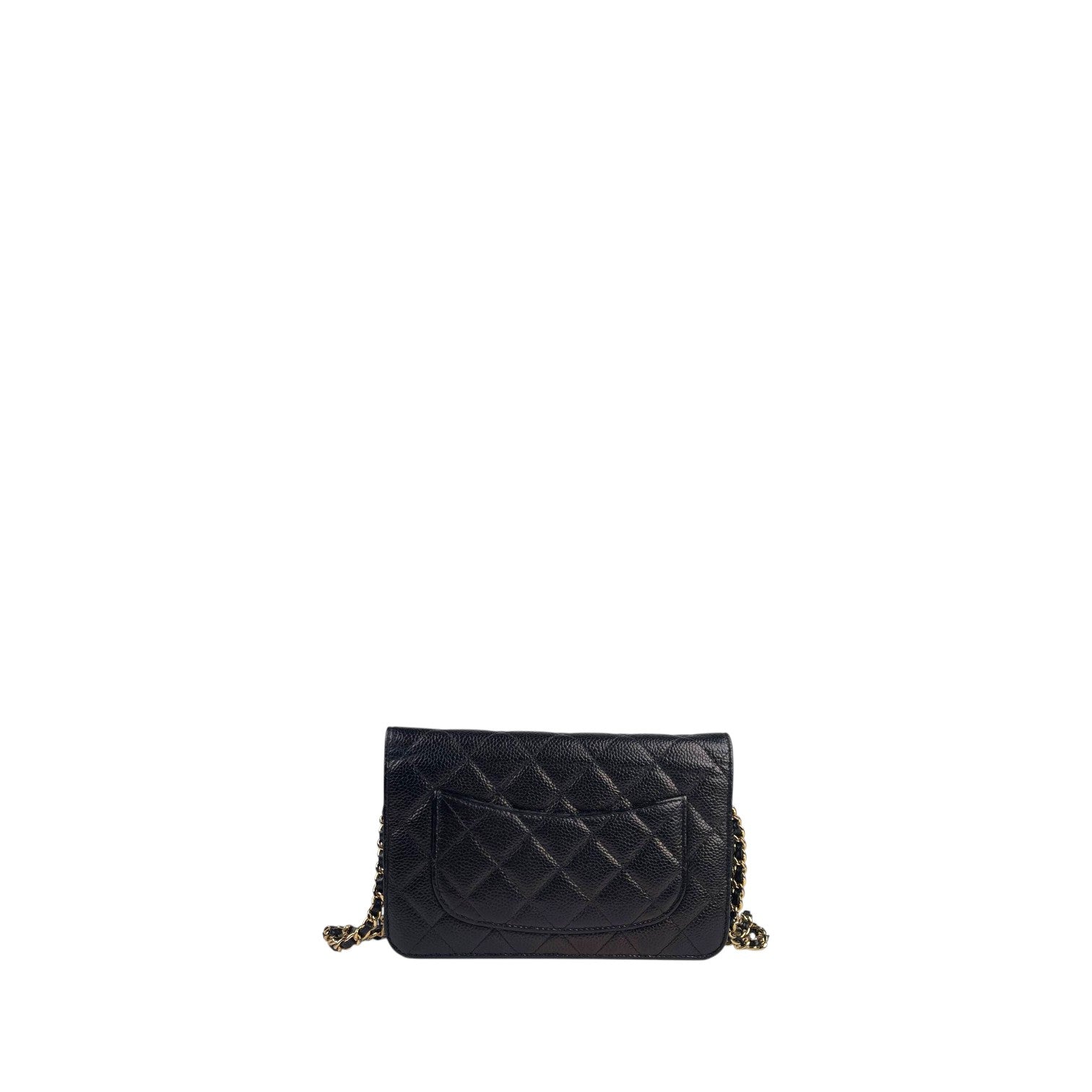 Chanel WOC Black GHW