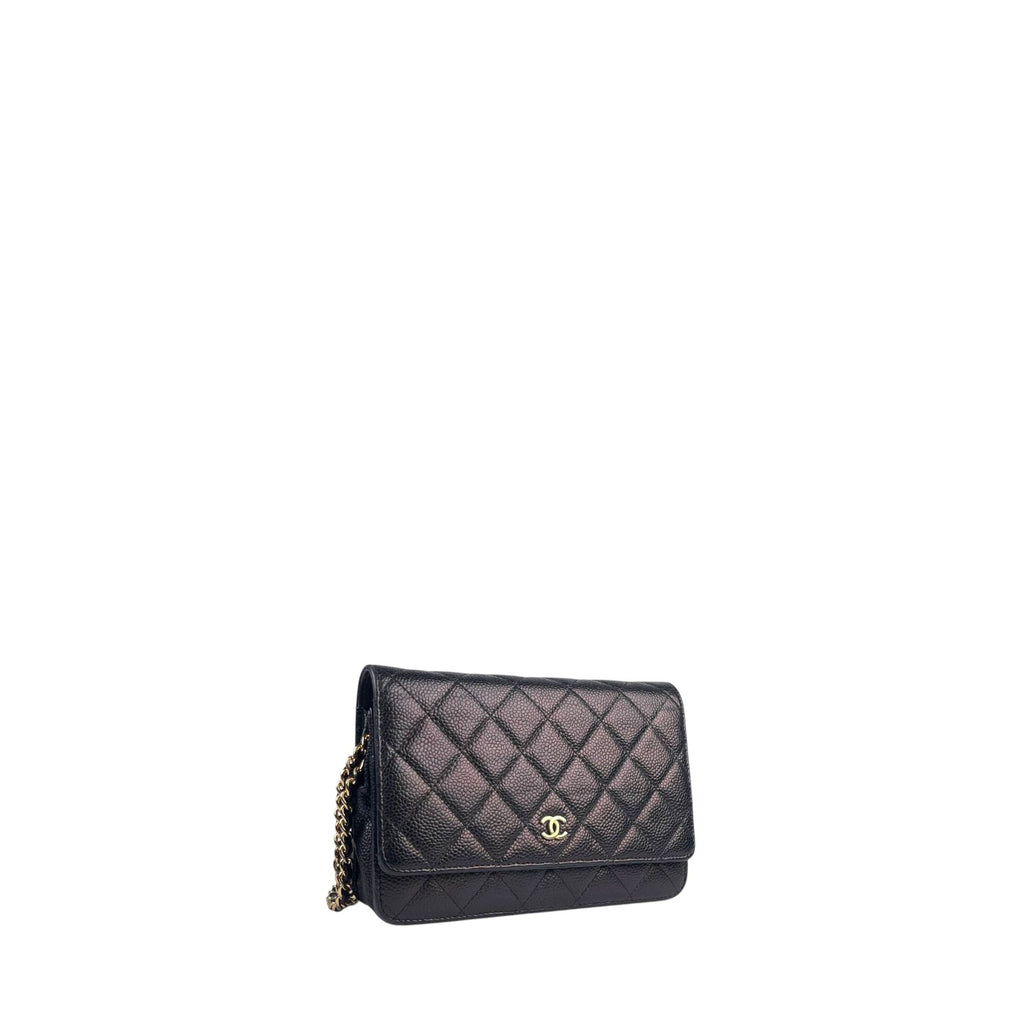 Chanel WOC Black GHW