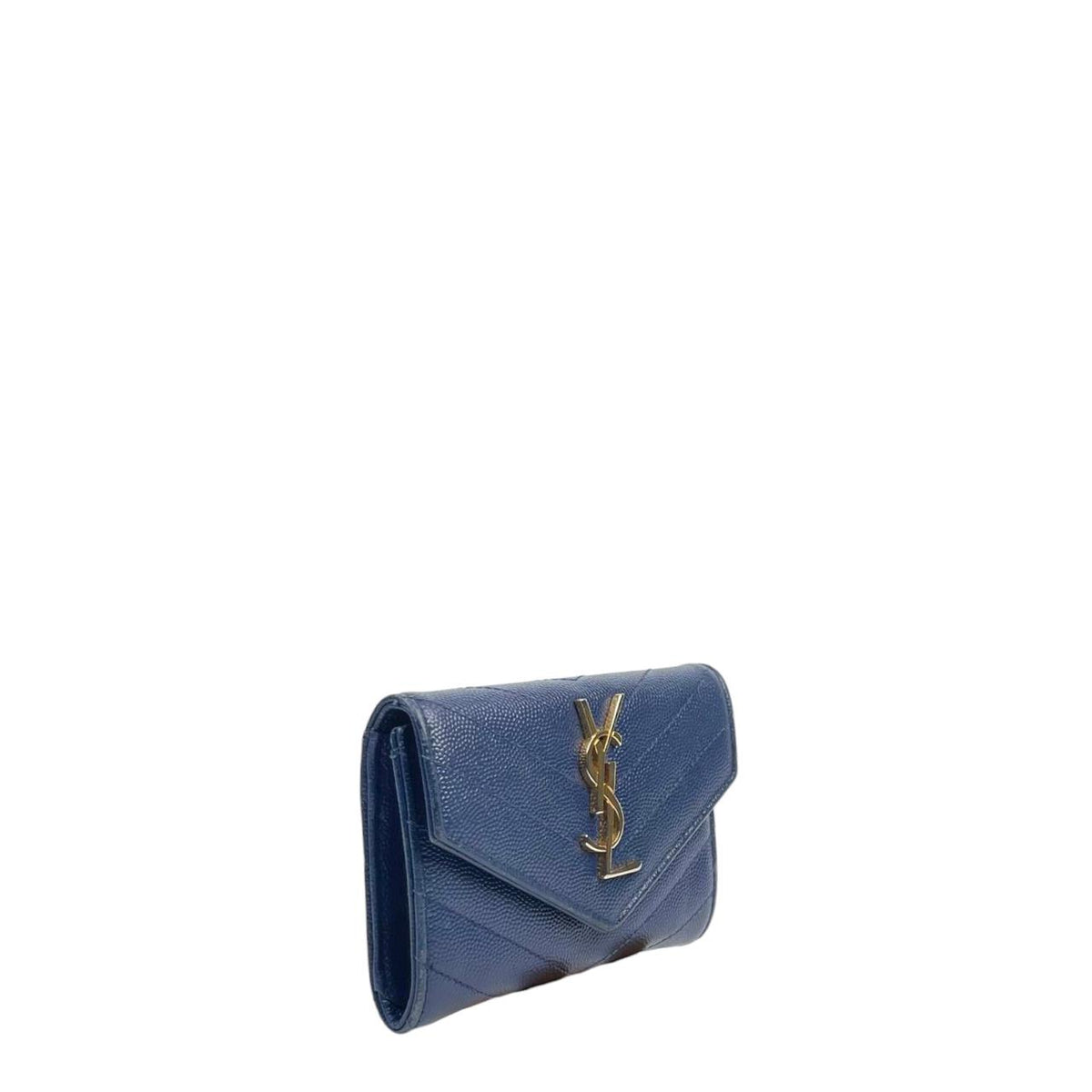 YSL Monogram Flap Wallet