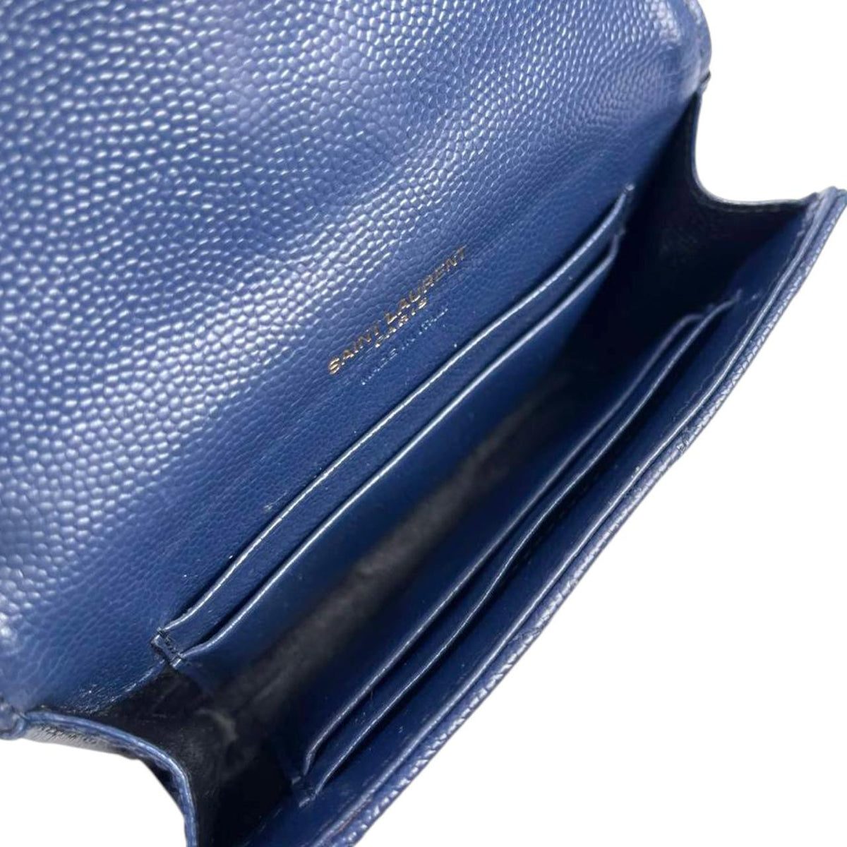 YSL Monogram Flap Wallet
