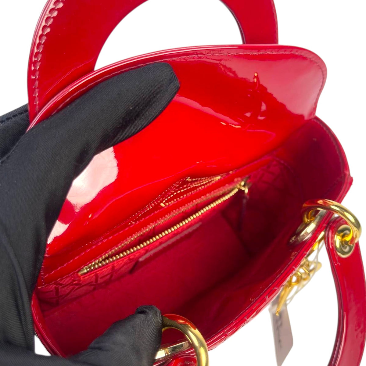 Lady Dior Mini Patent