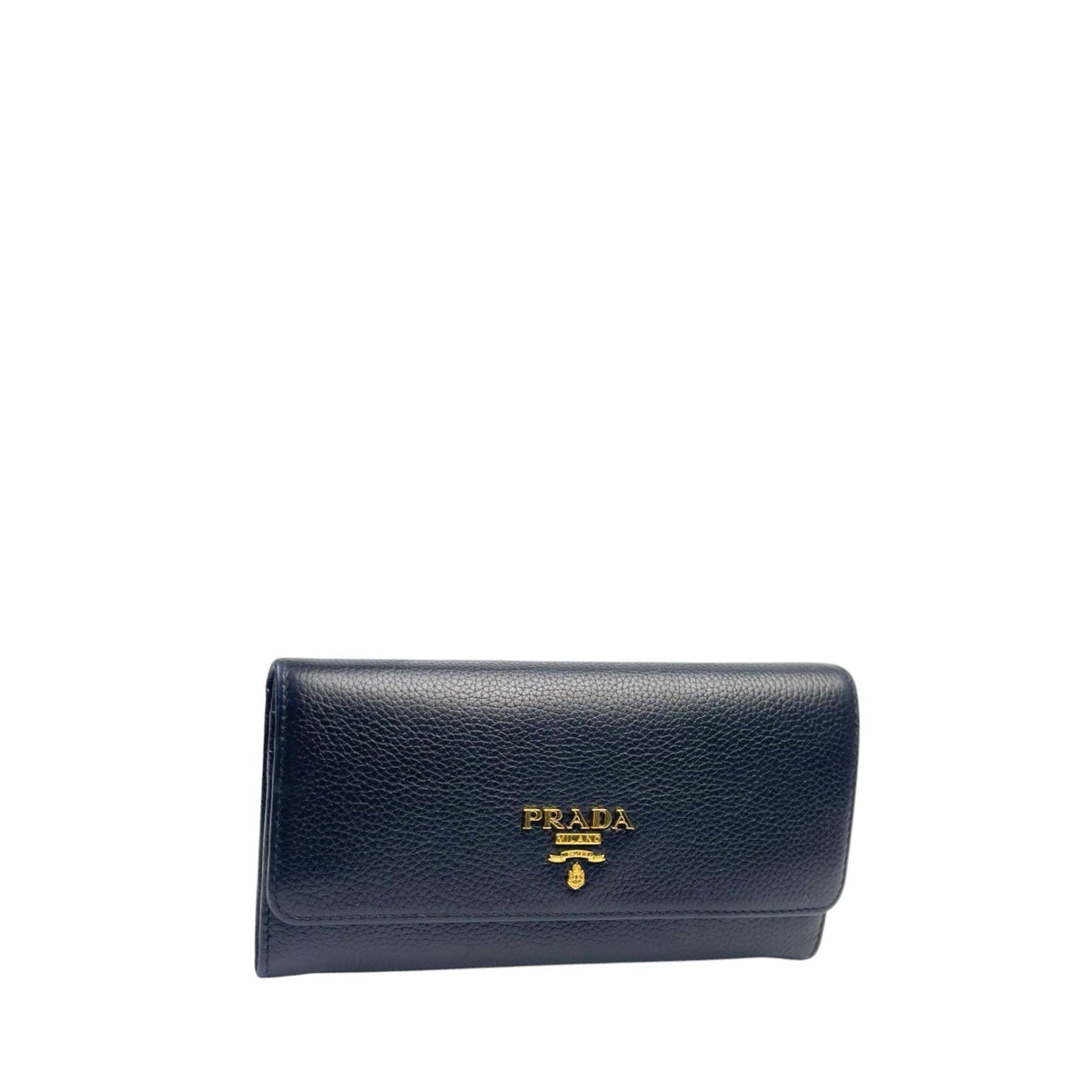 Prada Vitello Flap Wallet