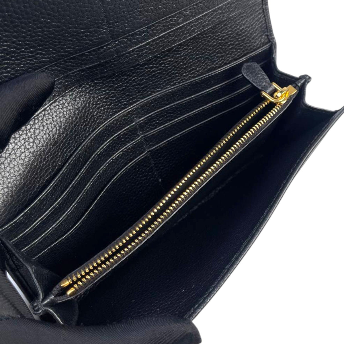 Prada Vitello Flap Wallet