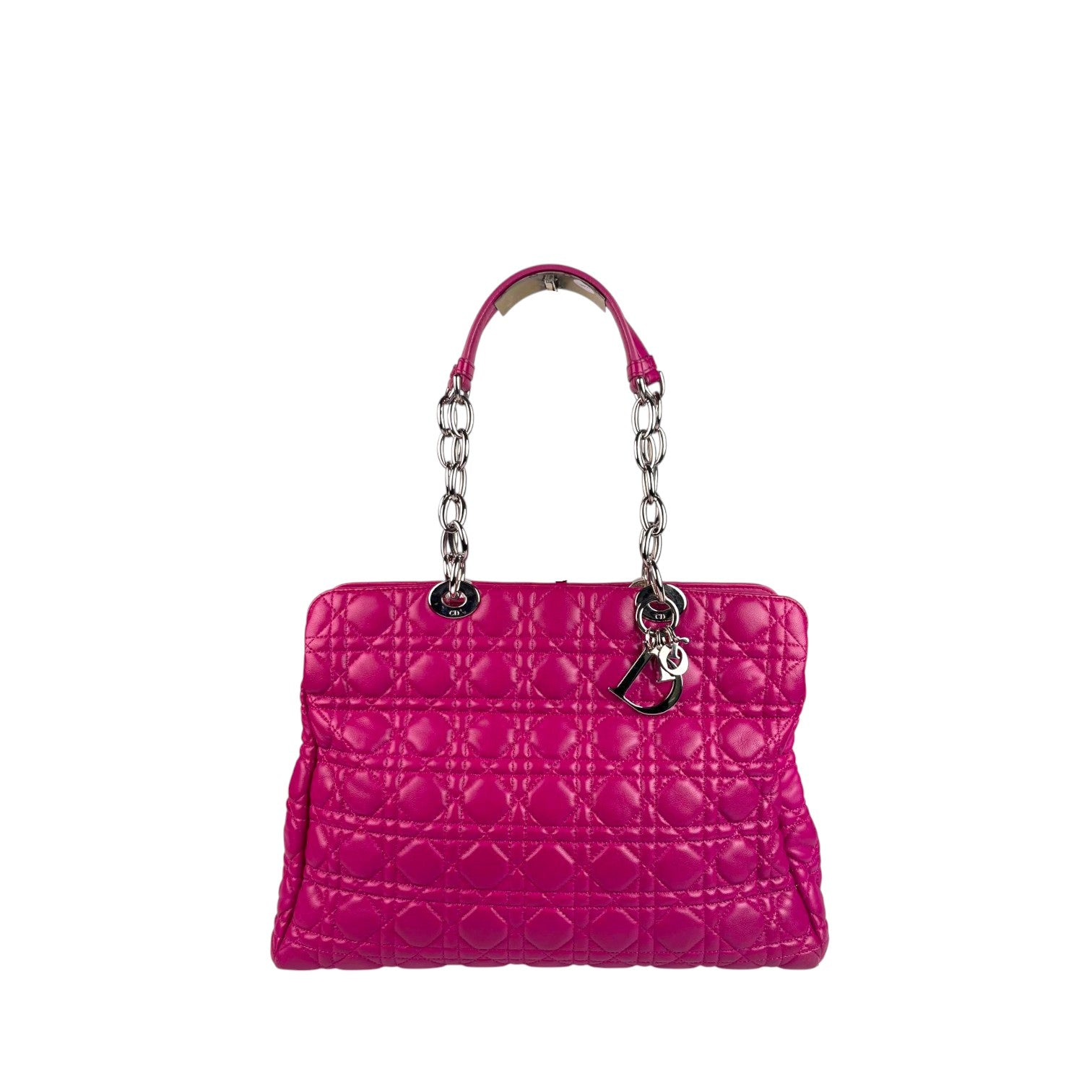 Dior Lady Dior Medium Pink Soft Cannage tote bag