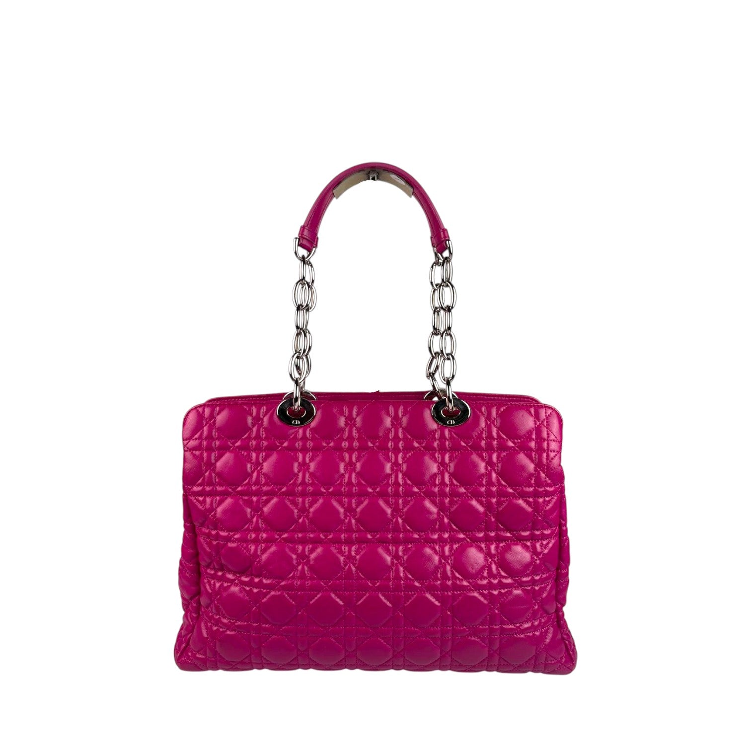 Dior Lady Dior Medium Pink Soft Cannage tote bag