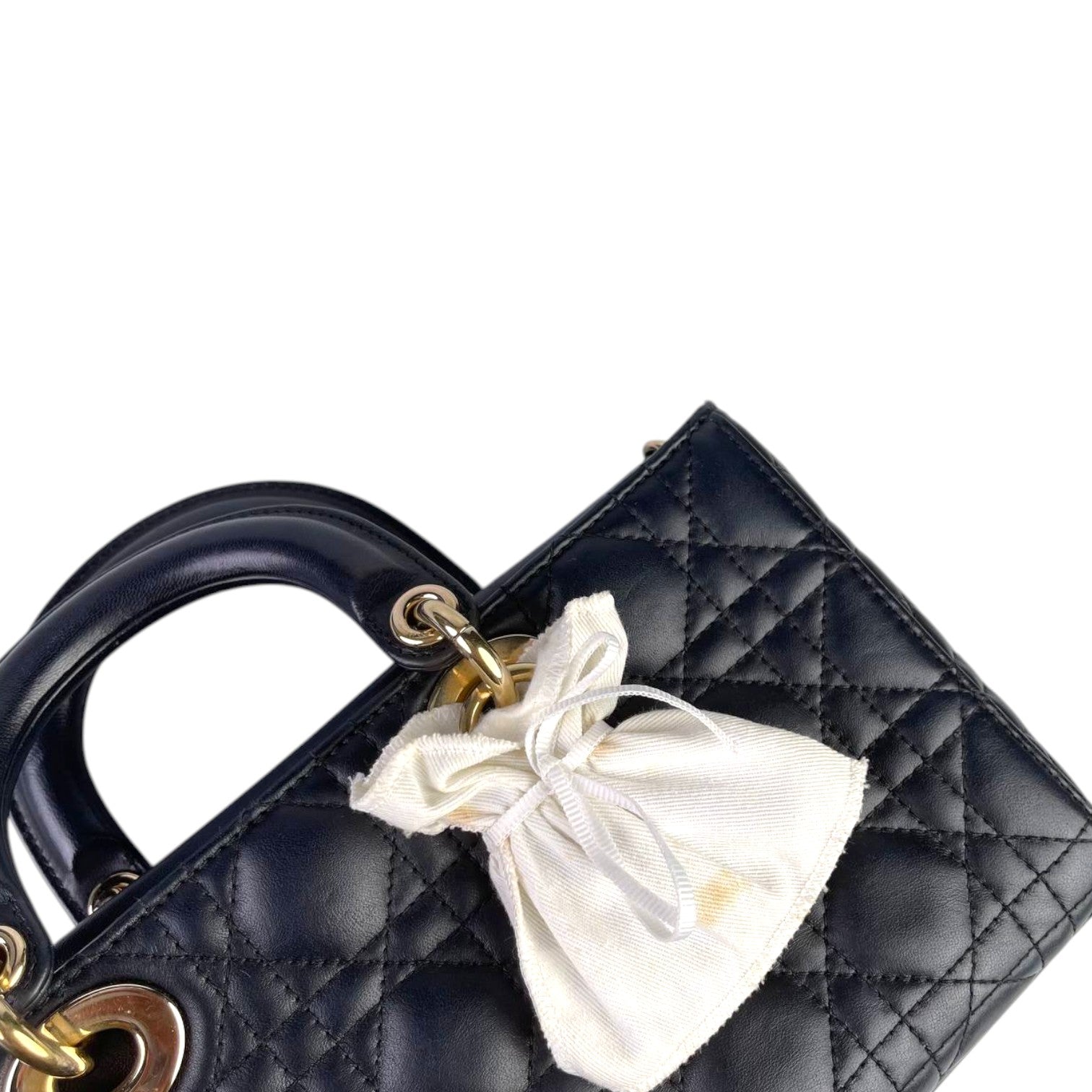 DIor Lady D-Joy Medium Black GHW