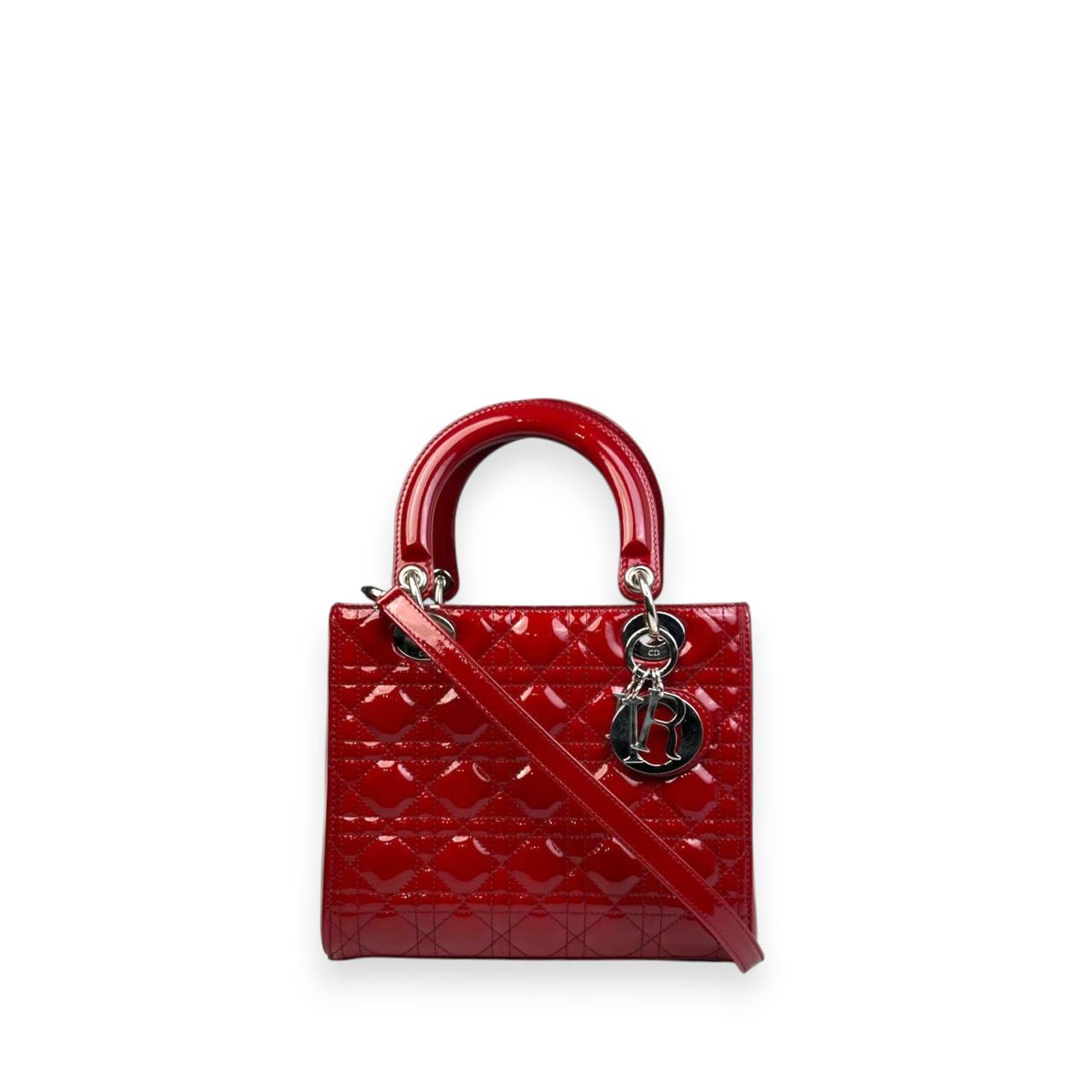 Dior Lady Dior Medium Patent