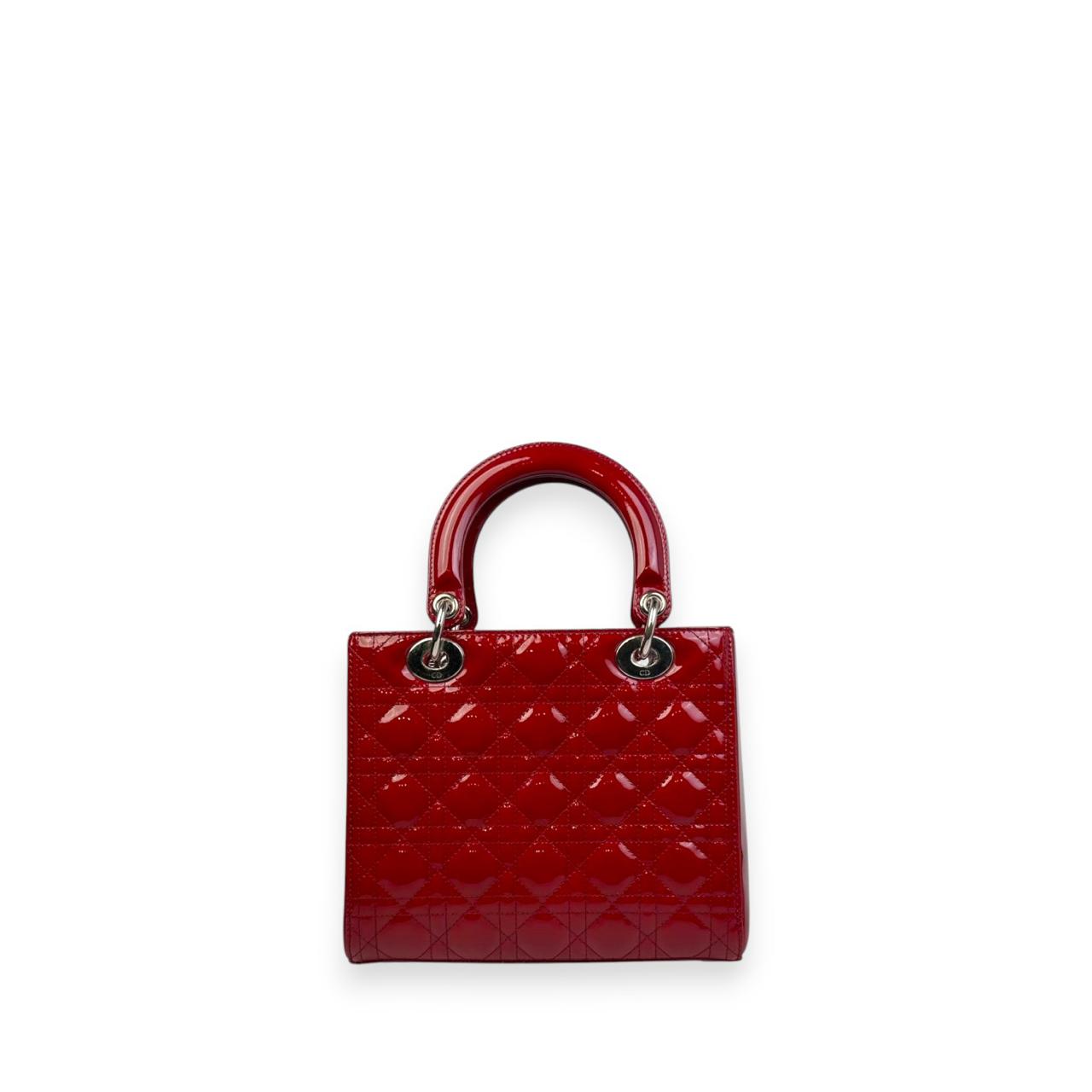 Dior Lady Dior Medium Patent