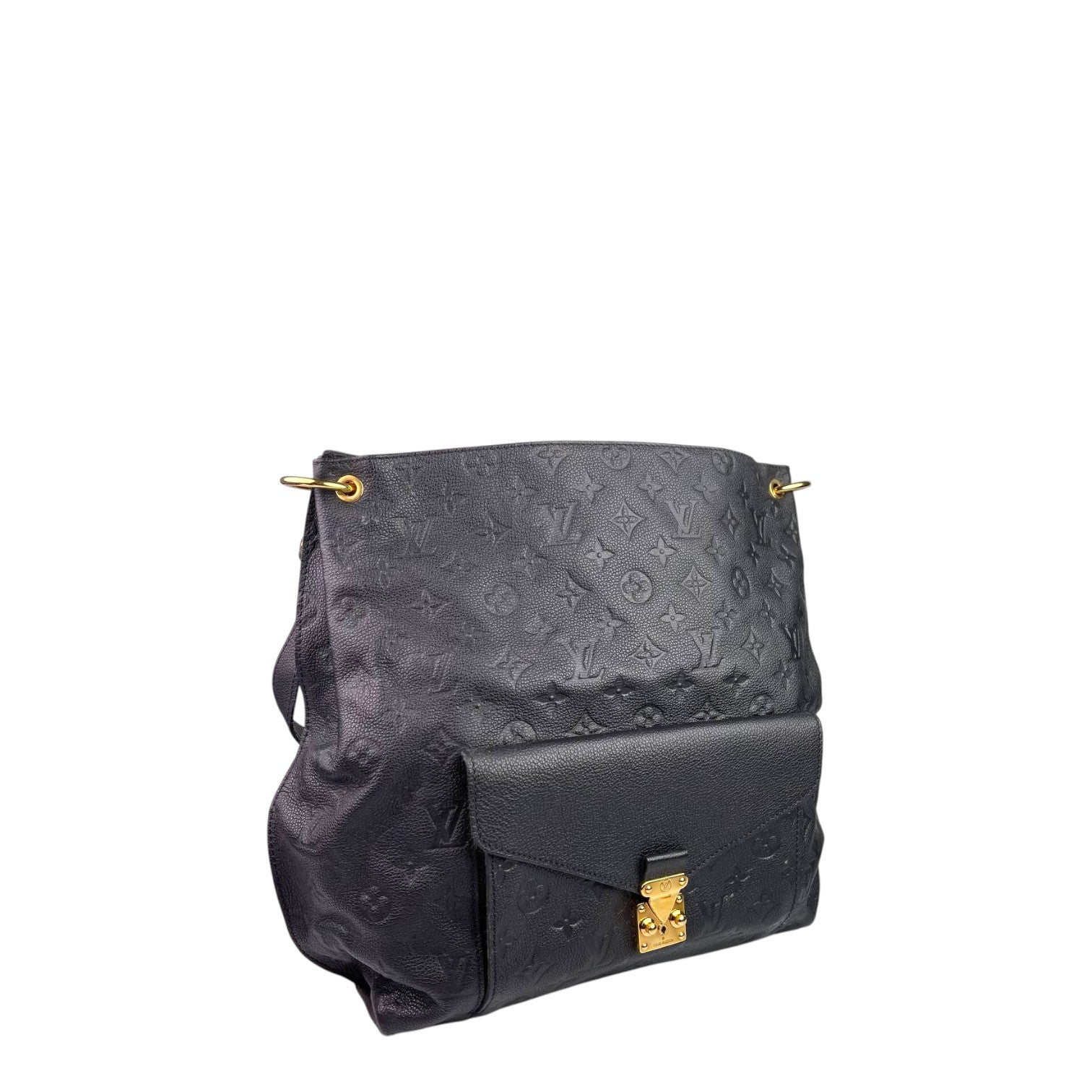 LV Metis Hobo Leather Black