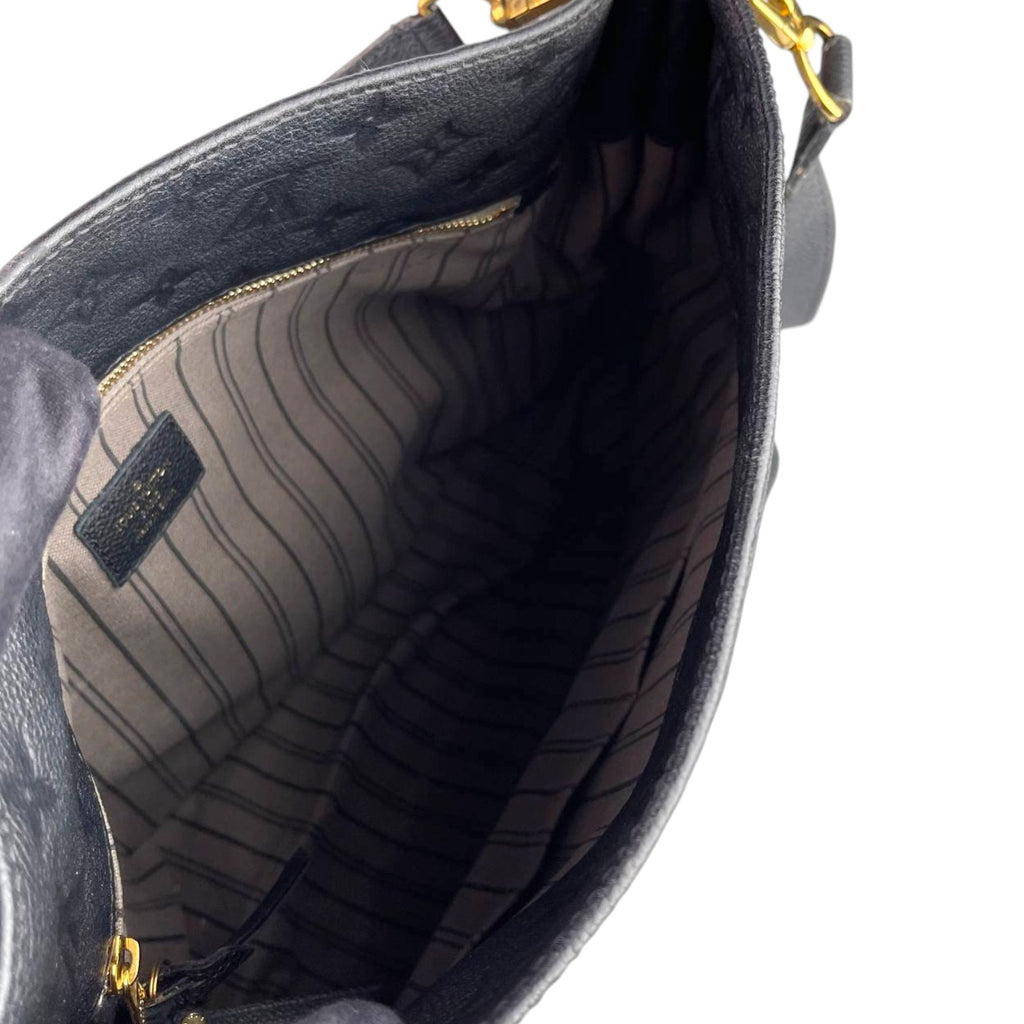 LV Metis Hobo Leather Black