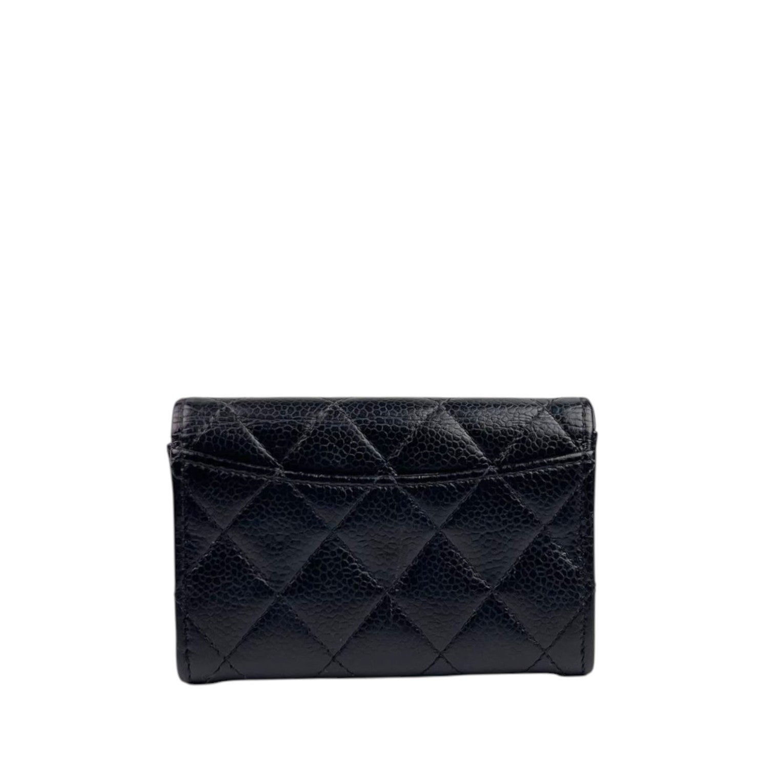 Chanel Card Case Black GHW