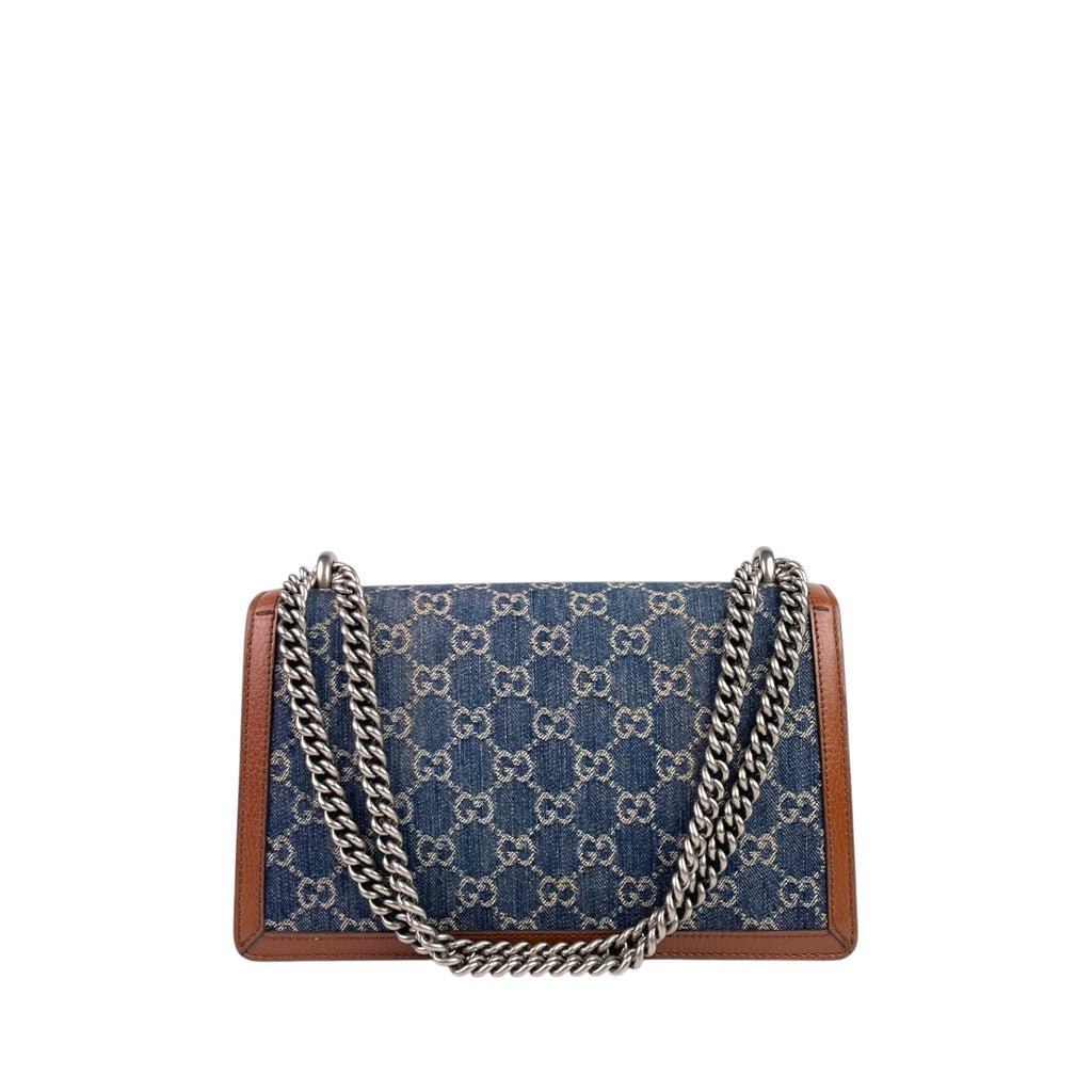 Gucci GG Denim Small Dionysus
