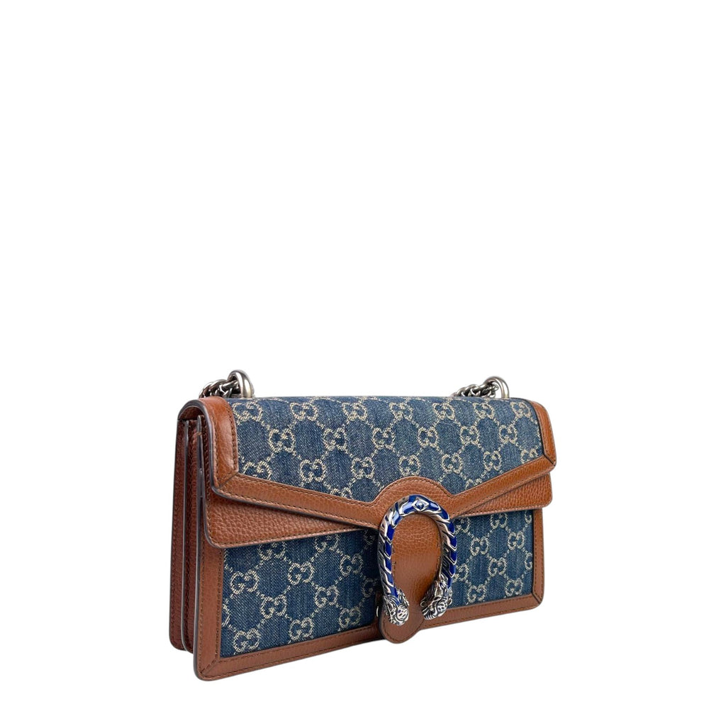Gucci GG Denim Small Dionysus