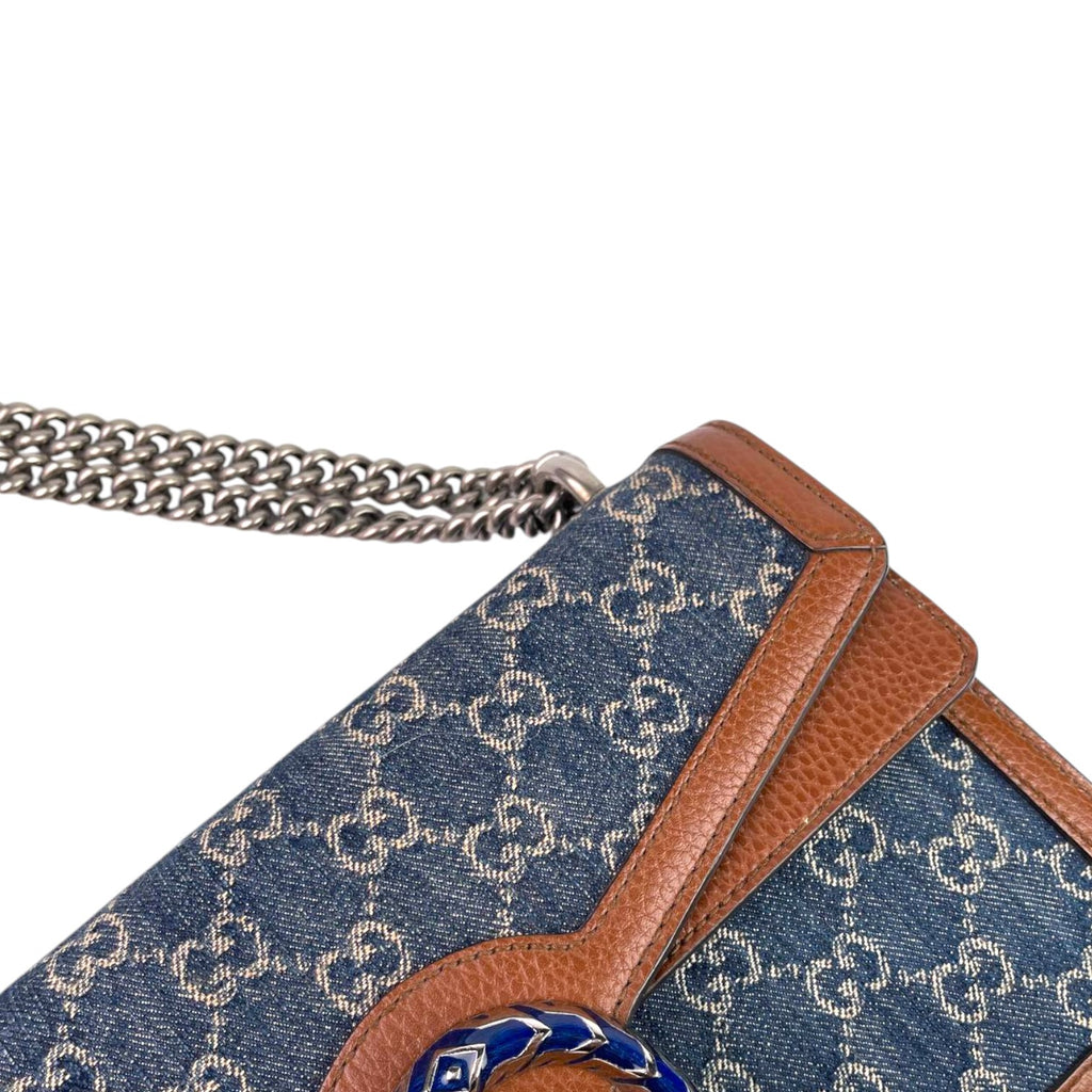 Gucci GG Denim Small Dionysus