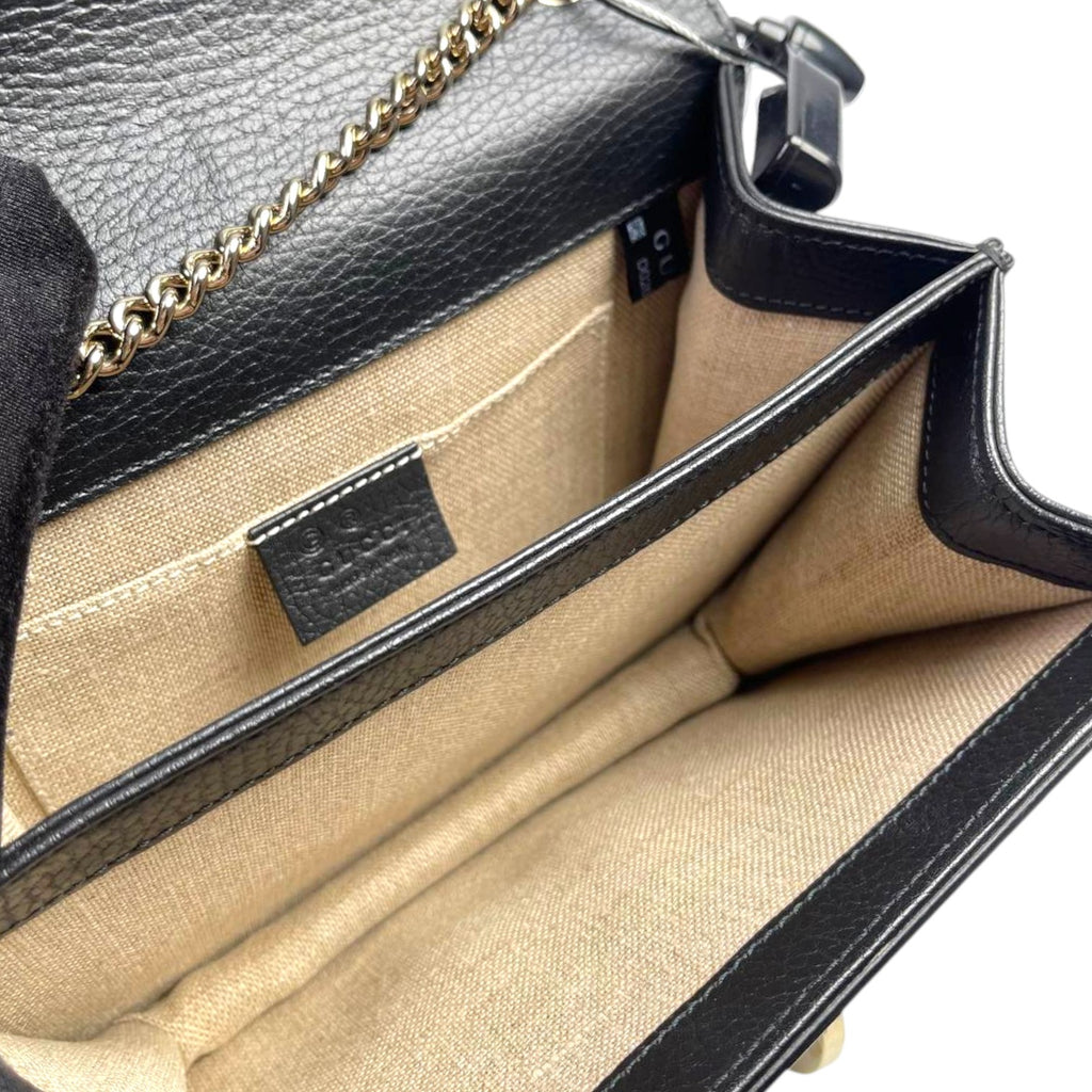 Gucci Interlocking Small Black Ghw