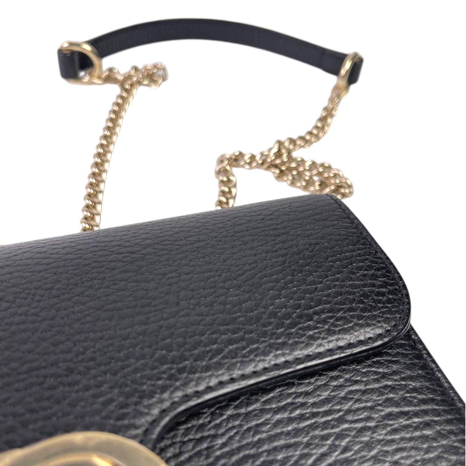 Gucci Interlocking Small Black Ghw
