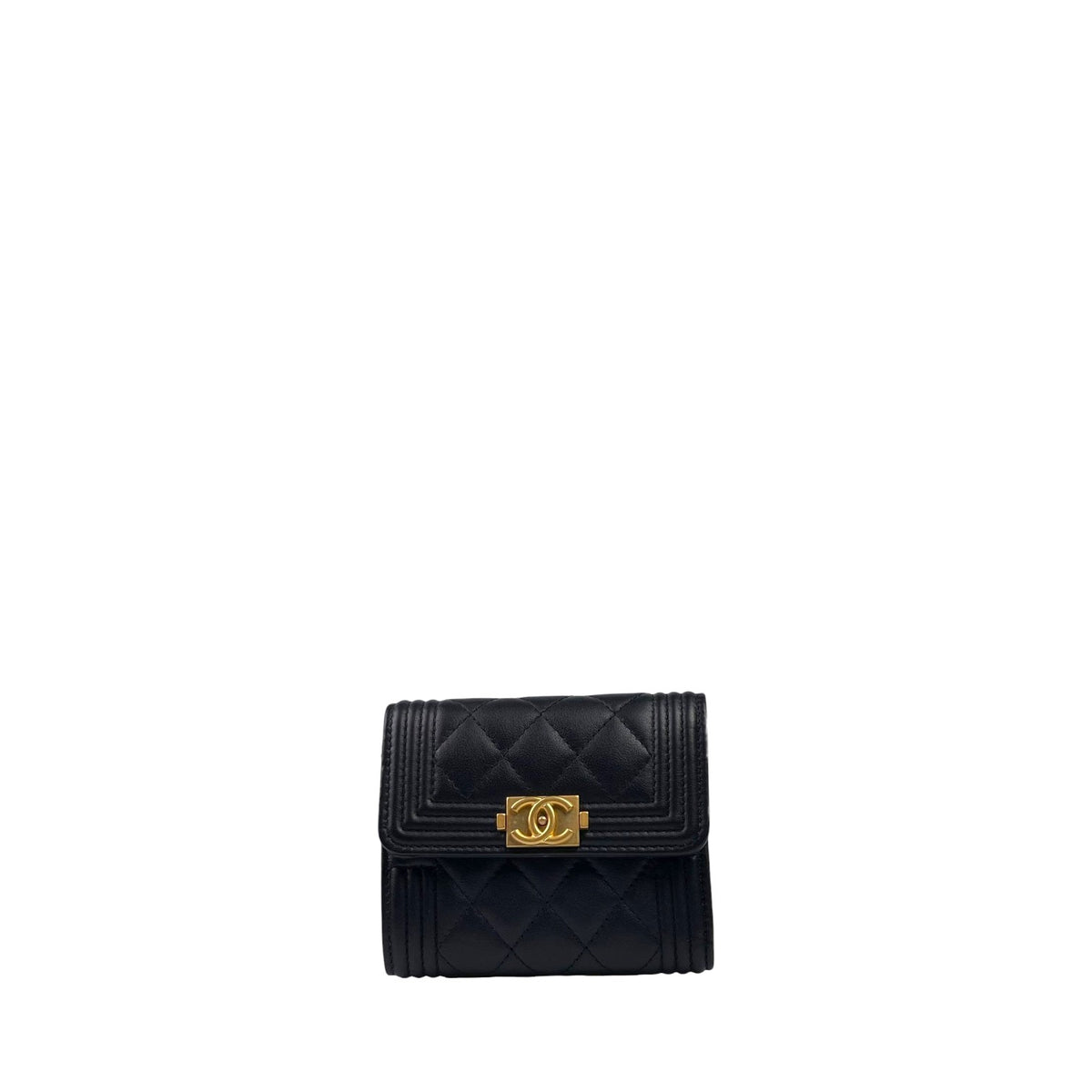 Chanel Boy Small Flap Wallet