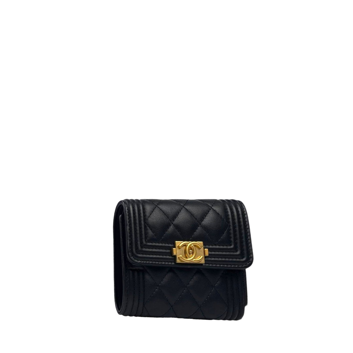 Chanel Boy Small Flap Wallet