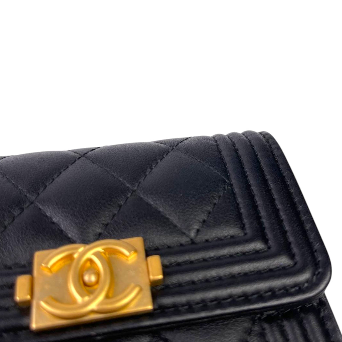 Chanel Boy Small Flap Wallet