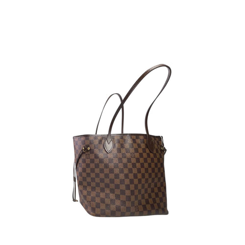 Iv neverfull mm damier ebene pink lining 2018