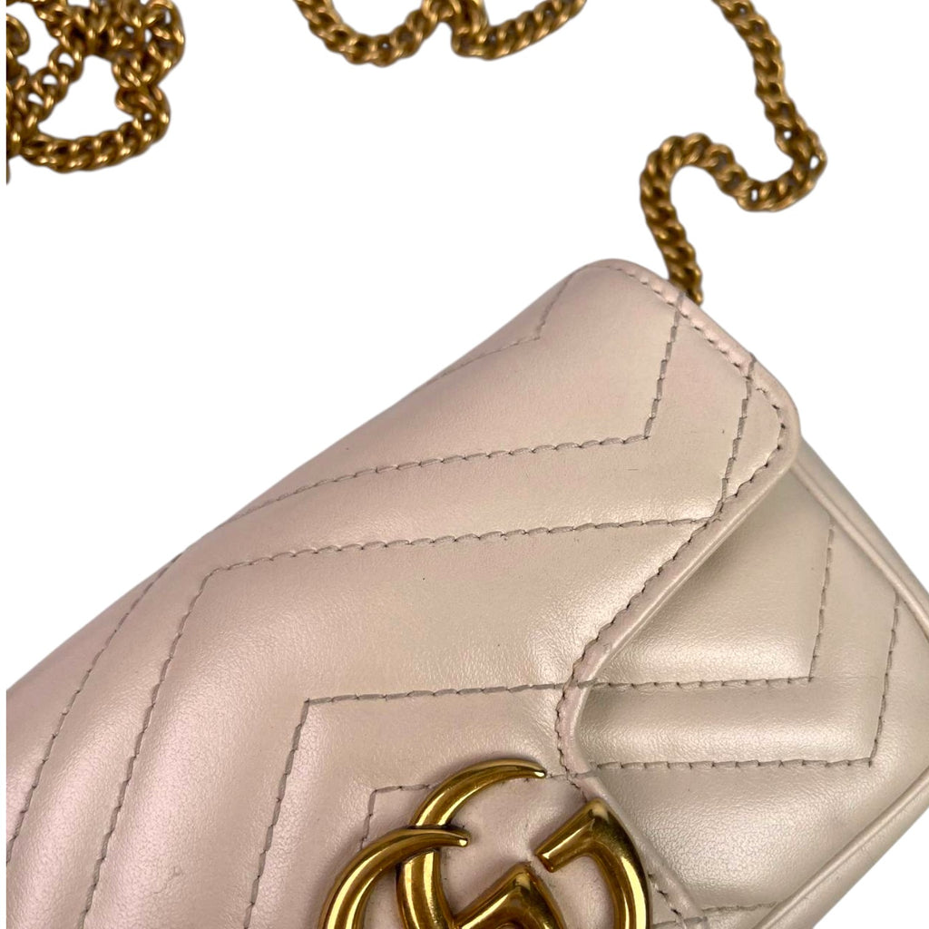 Gucci Supermini Marmont White