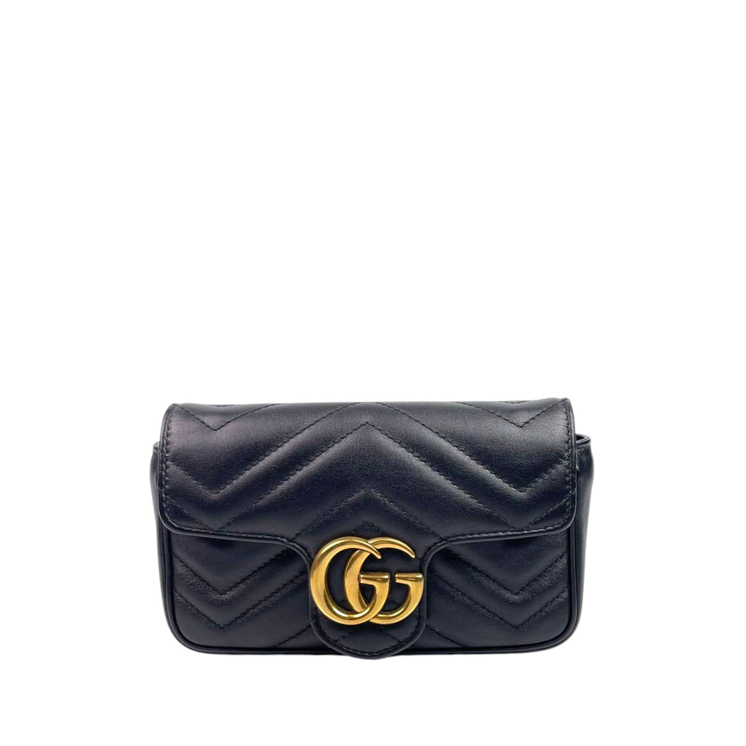 Gucci Supermini Marmont Black