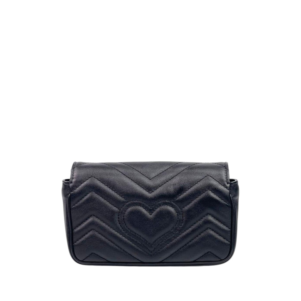 Gucci Supermini Marmont Black