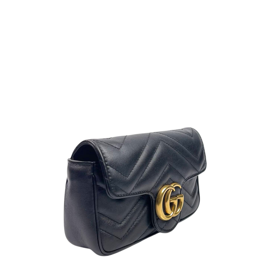 Gucci Supermini Marmont Black