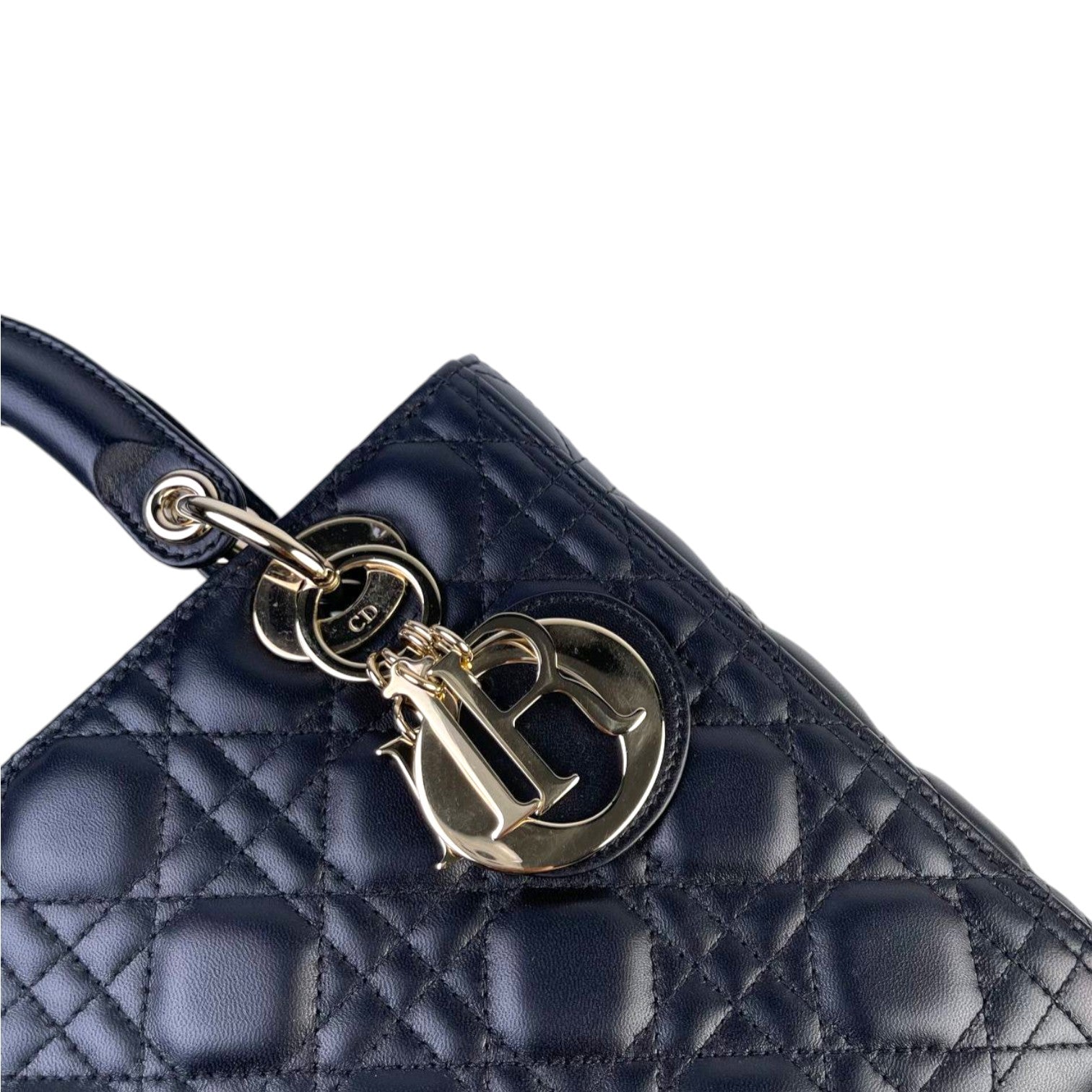Lady Dior Medium Black GHW