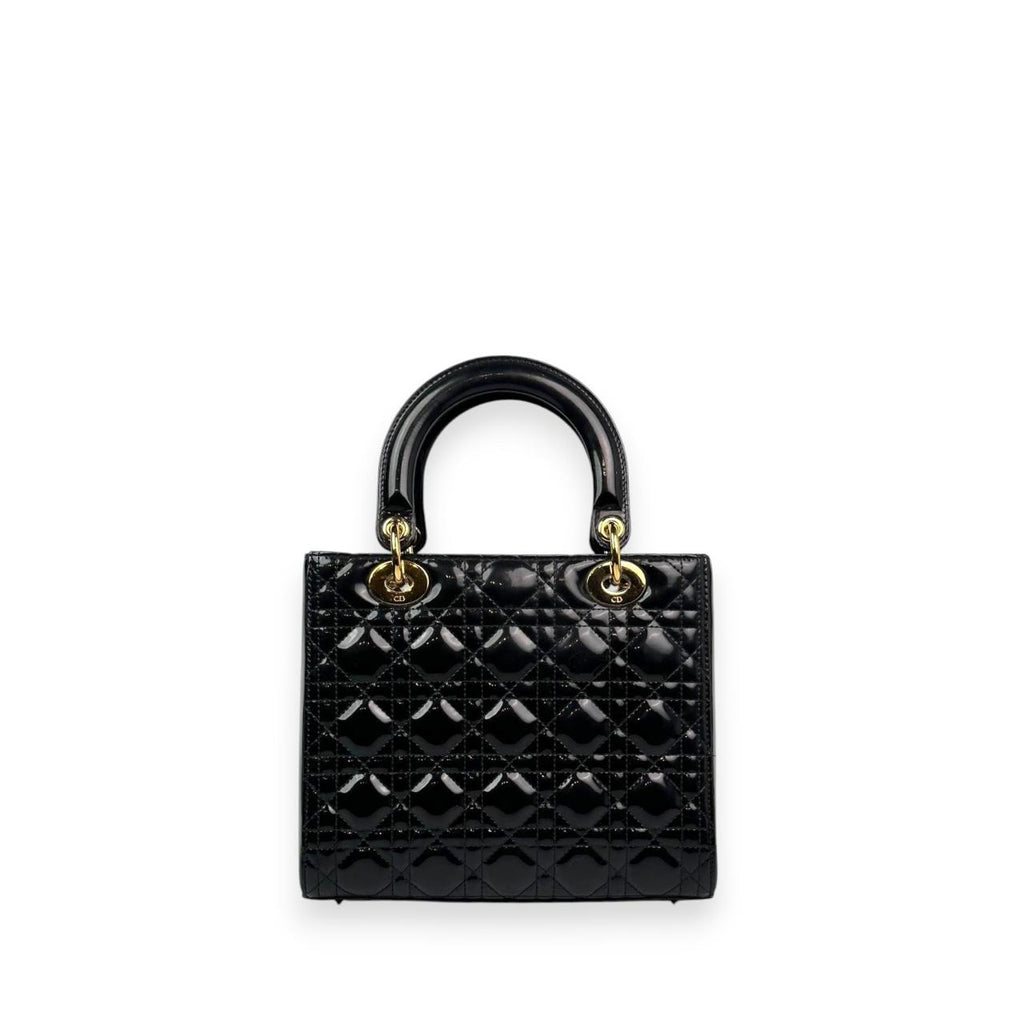 Lady Dior Patent GHW
