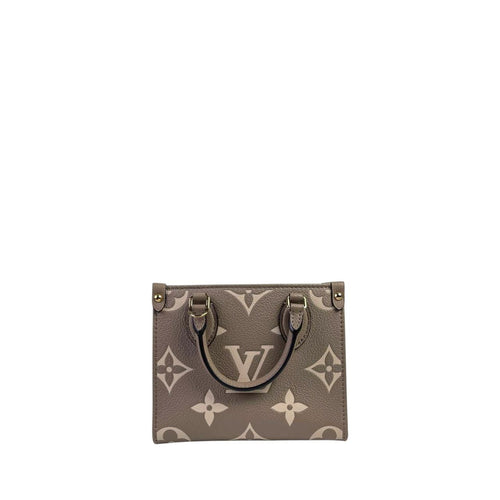 LV On The Go Empreinte Leather Grey