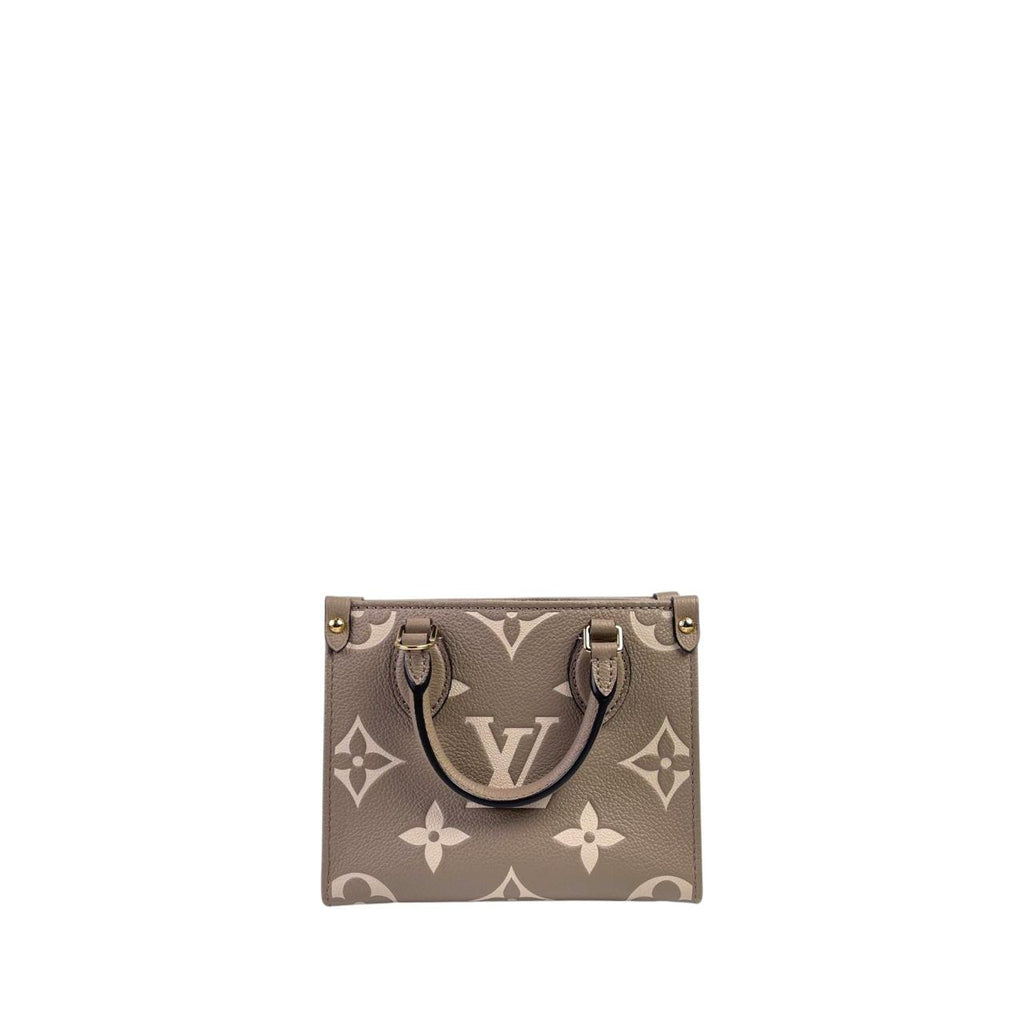 LV On The Go Empreinte Leather Grey