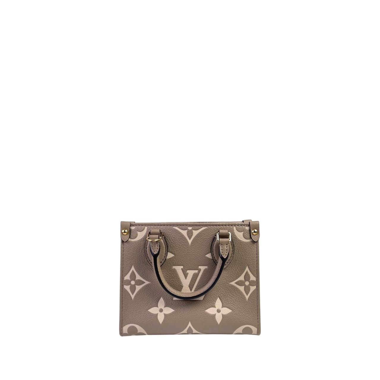 LV On The Go Empreinte Leather Grey