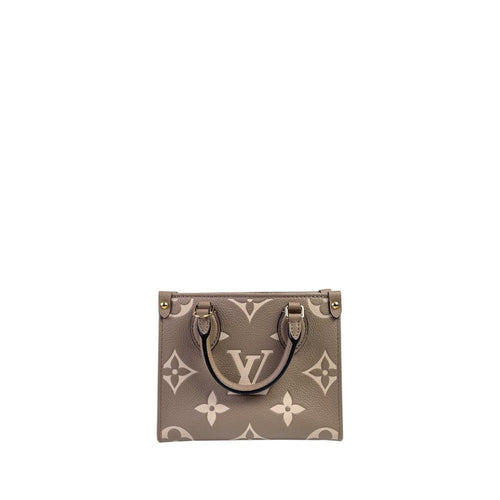 LV On The Go Empreinte Leather Grey