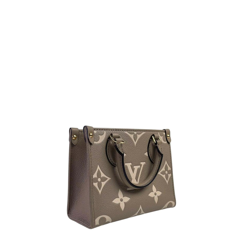 LV On The Go Empreinte Leather Grey