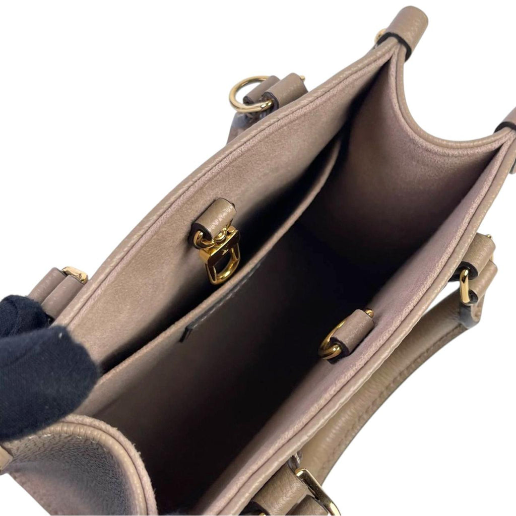 LV On The Go Empreinte Leather Grey