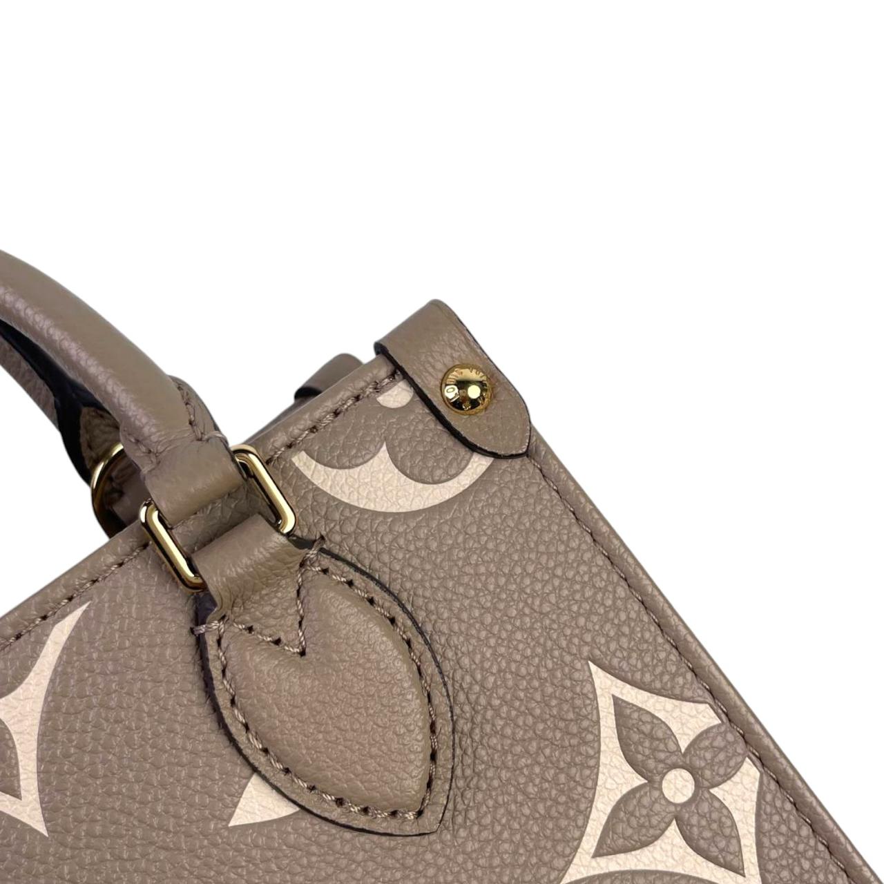 LV On The Go Empreinte Leather Grey