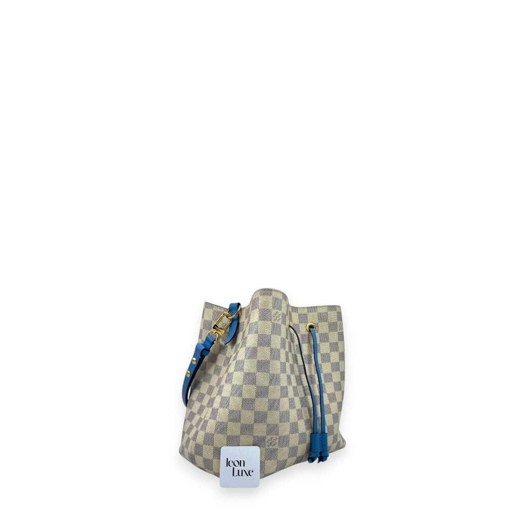 LV Neonoe Damier Azur