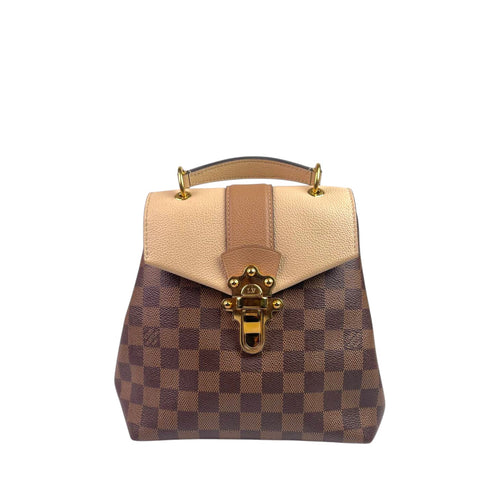 LV Clapton Backpack Damier Ebene
