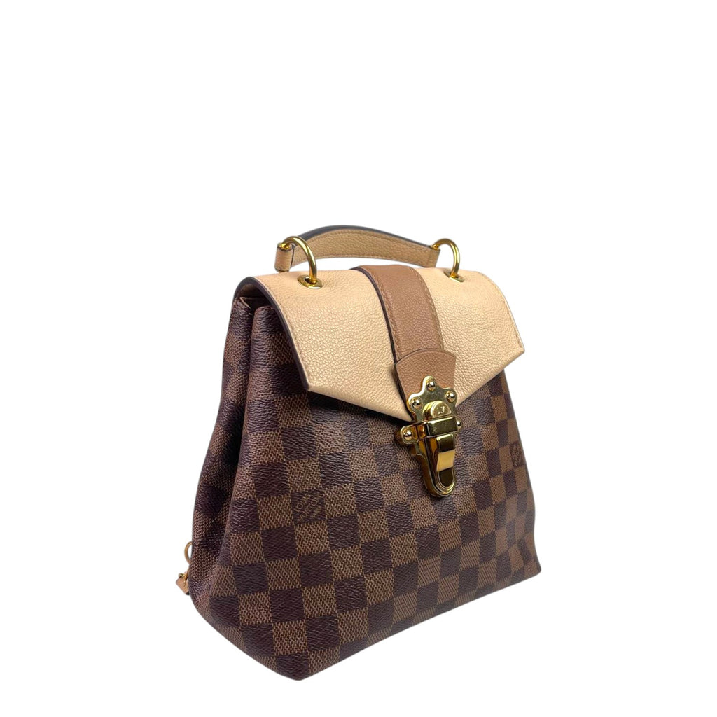 LV Clapton Backpack Damier Ebene