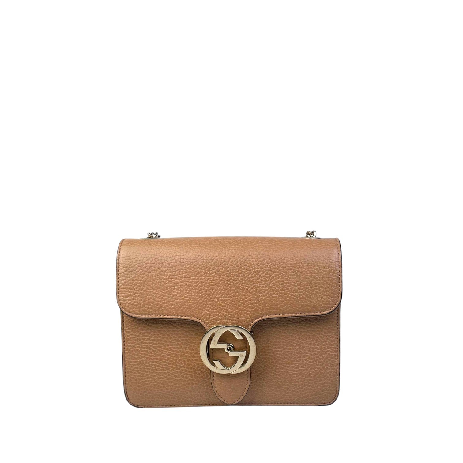 Gucci Interlocking Small Beige