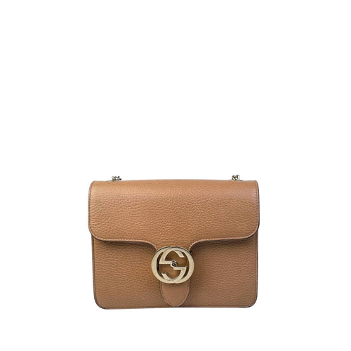 Gucci Interlocking Small Beige